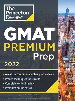 cover image of Princeton Review GMAT Premium Prep, 2022